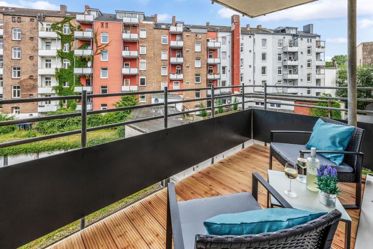 Cityoase Im Zentrum Mit 24-7 Self Check-In, Wlan & Smart Tv Kiel Bagian luar foto