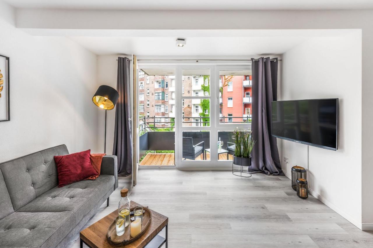 Cityoase Im Zentrum Mit 24-7 Self Check-In, Wlan & Smart Tv Kiel Bagian luar foto