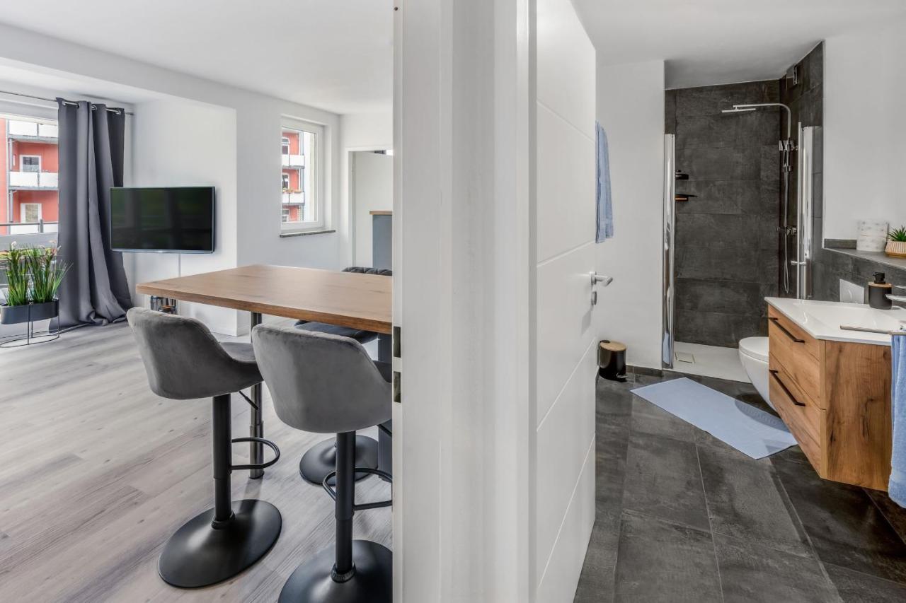 Cityoase Im Zentrum Mit 24-7 Self Check-In, Wlan & Smart Tv Kiel Bagian luar foto